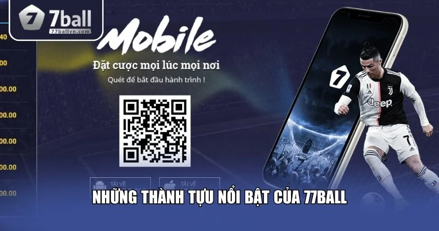 Những thành tựu nổi bật của 77Ball 